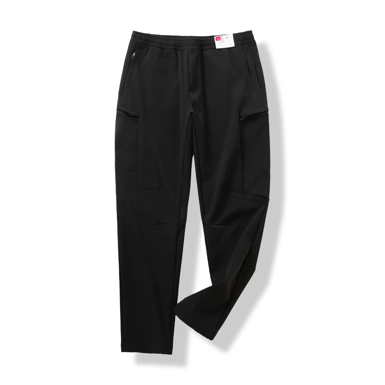 Pantalon cargo homme stretch softshell, taille élastique