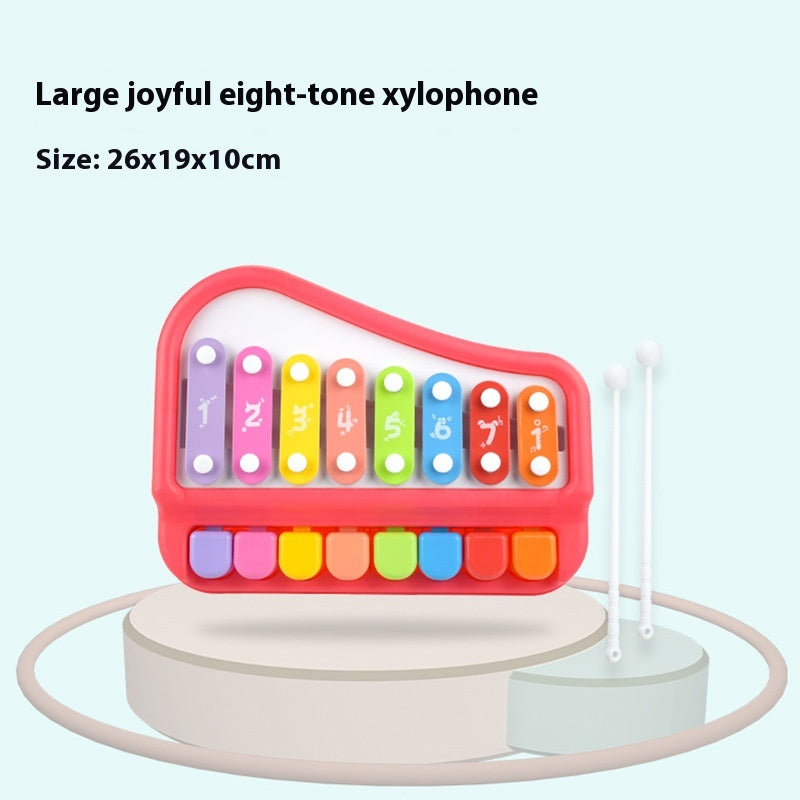 Puzzle pour enfants Instrument de percussion pour piano de huit tons
