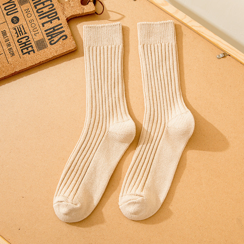 Chaussettes athlétiques en coton à double manche