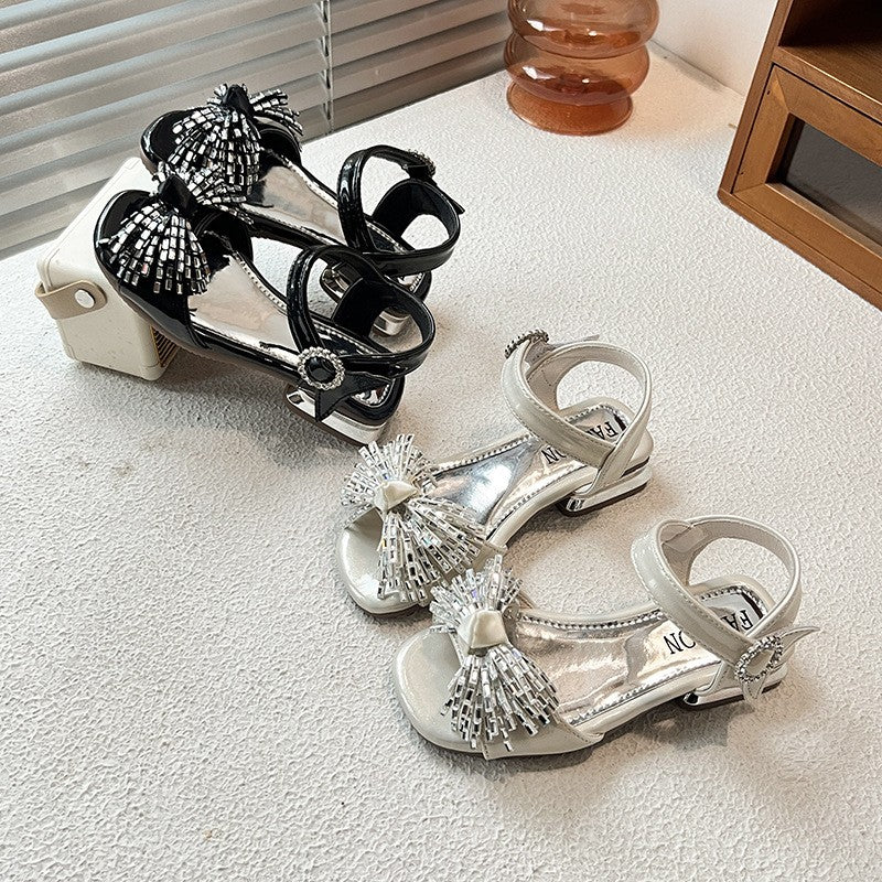 Sandales à talons hauts de printemps pour filles