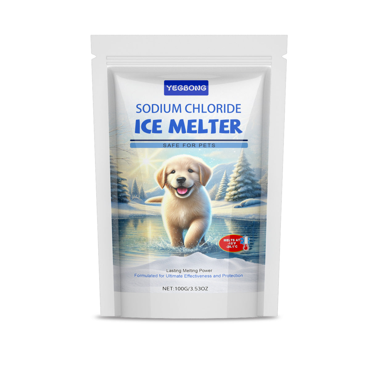Agent de fonte de glace Yegbong adapté aux animaux de compagnie