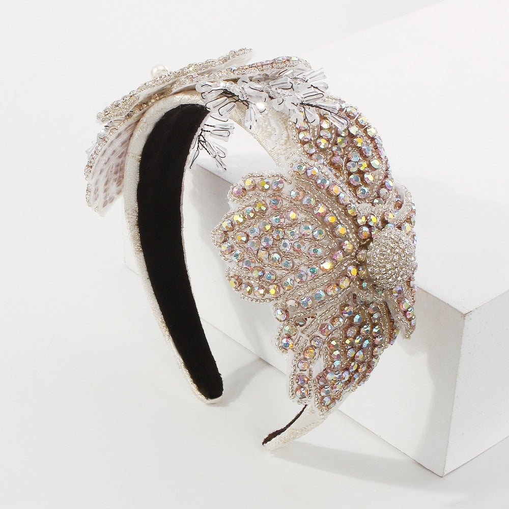 Accessoires Cheveux Tempérament Exagéré Vintage cristal