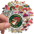 Sticker mignon de champignons cartoon Graffiti