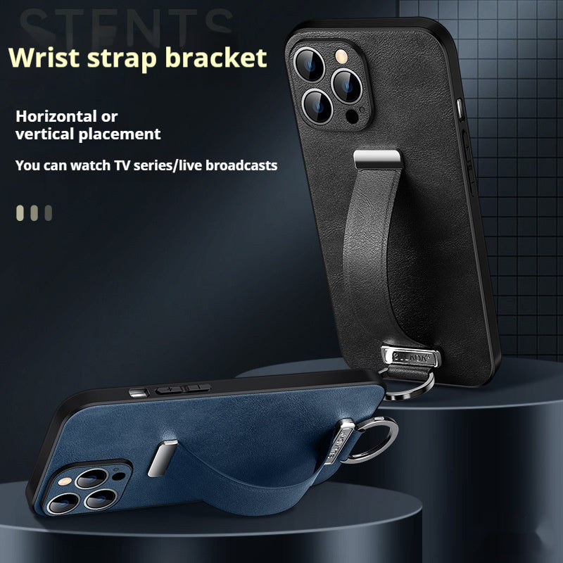 Protection de la peau Étui de téléphone en cuir souple