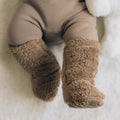 Couvre-pieds de bébé Couvre-chaussures chaudes épaisses Protège-pieds Couvre-chaussures d'hiver