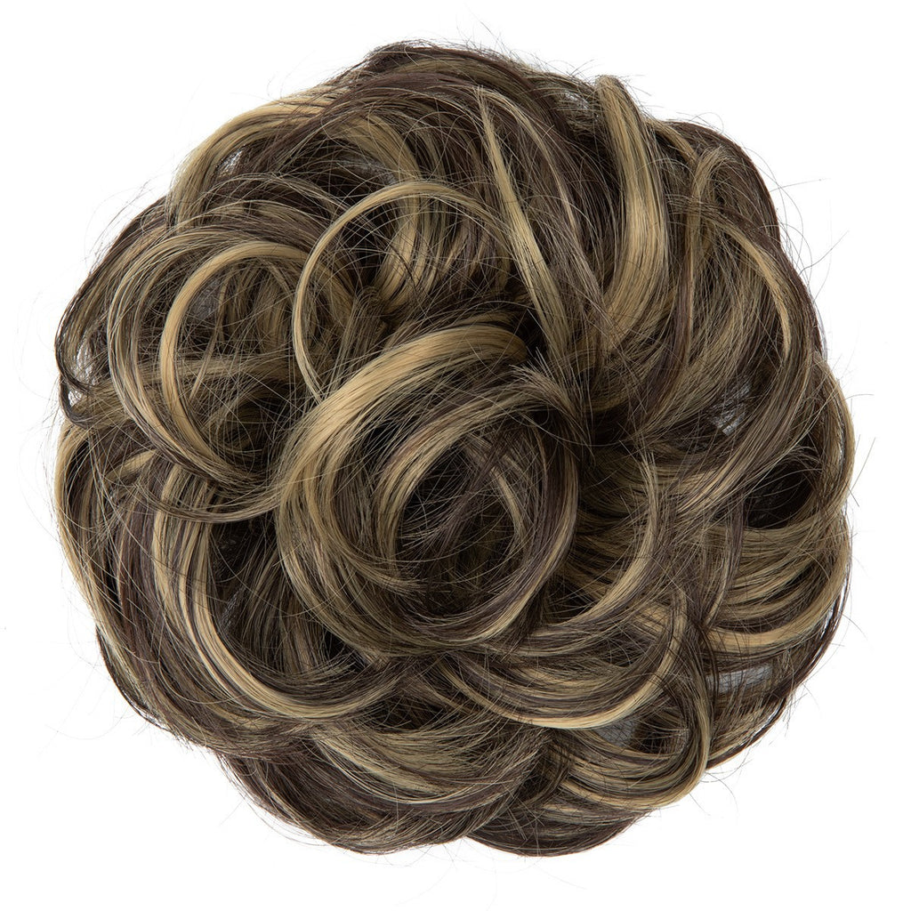 Haute température Cheveux de soie Tie femmes Bun élastique bande de cheveux