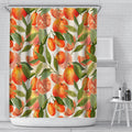 Plant Waterproof et Mildew Proof Digital Custom Rideau de salle de bains d'impression sans punch