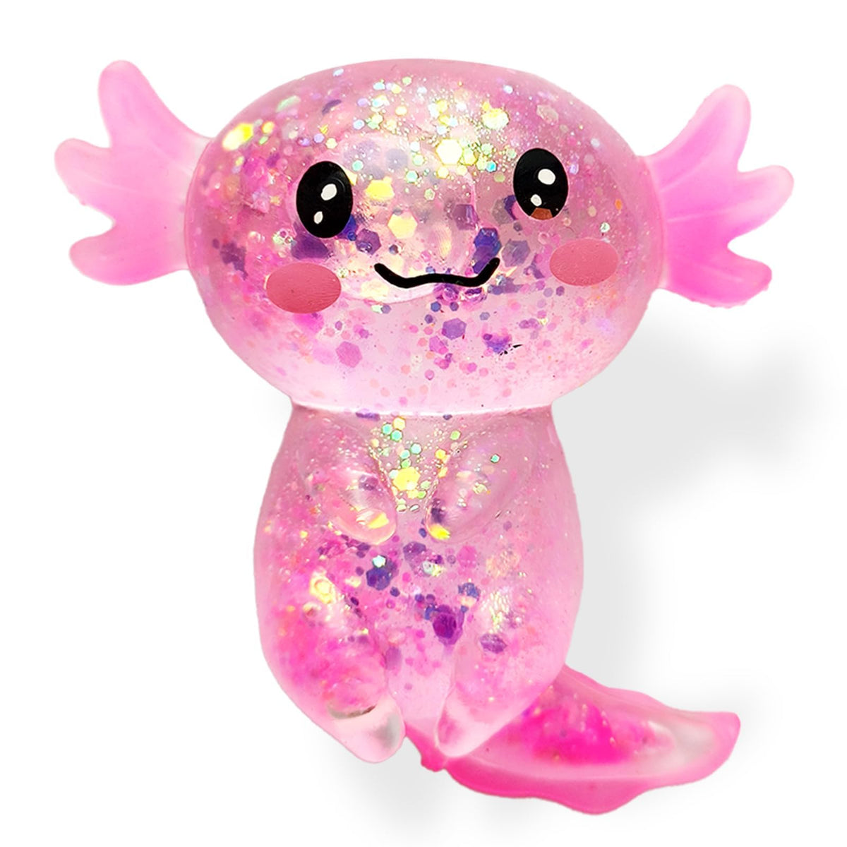 Axolotl Stress Relief Toy Glitter Fidget Toys Mignon Malt Sugar Axolotl Toy Fidget Toys Adul