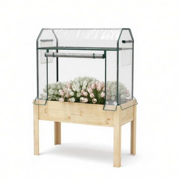 Lit de jardin avec