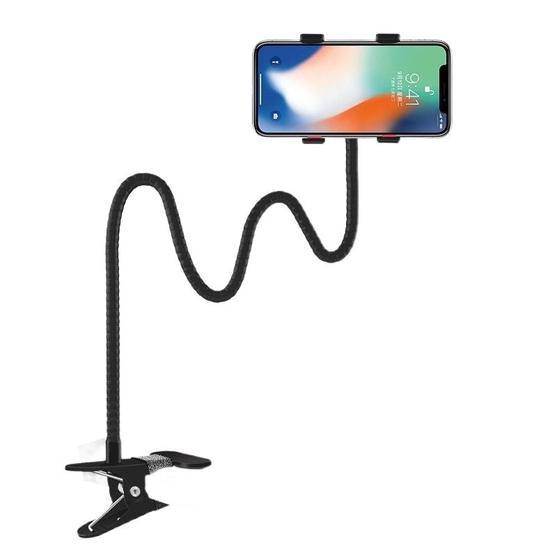 Metal Lazy Stand Gadget Côté lit Clip Téléphone Mobile Observation Drame Rotary Multifonctionnel Un