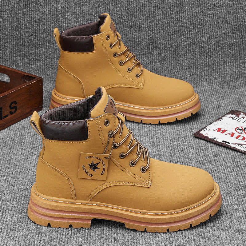 Bottes de travail tendance hiver pour adolescents