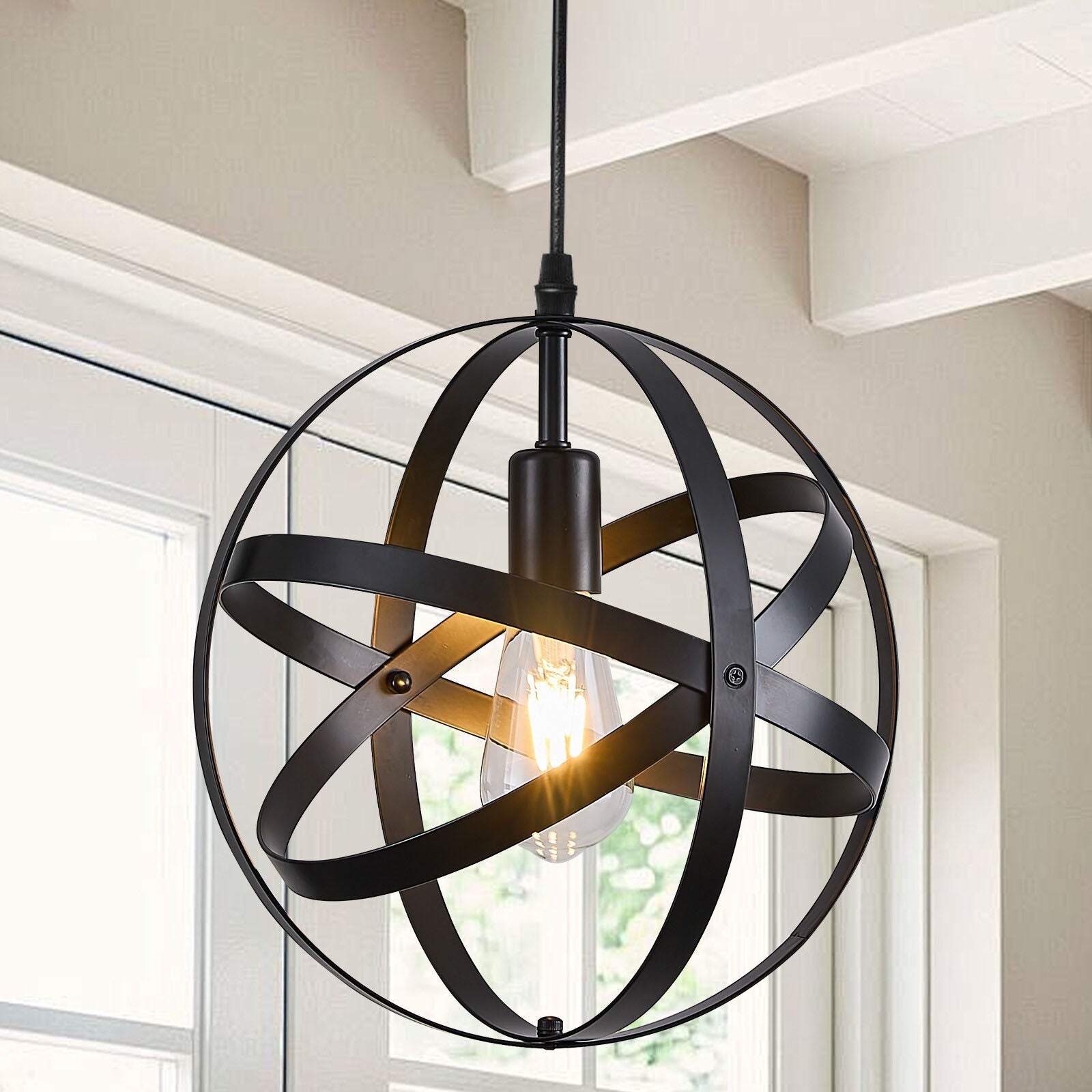 Plafond sphérique industriel lumière fixation pendentif éclairage cordon réglable UK