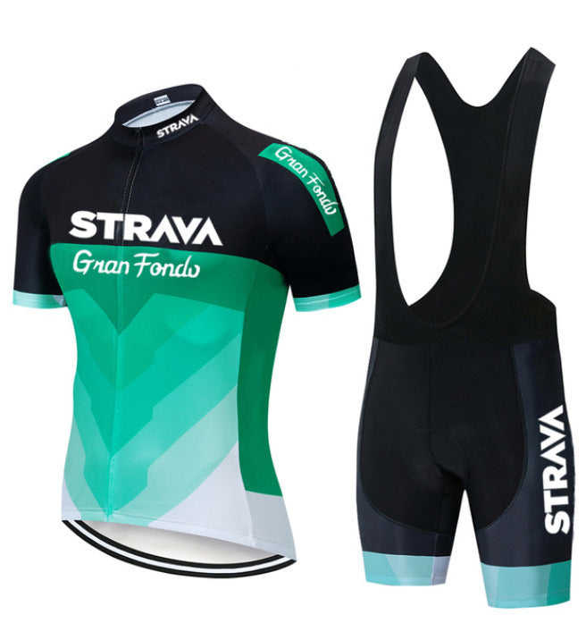 Cyclisme d'été à manches courtes Jersey costume hommes