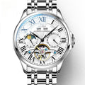 Automatic Mechanical Watch Business Simplicité Double Calendrier Montre Homme
