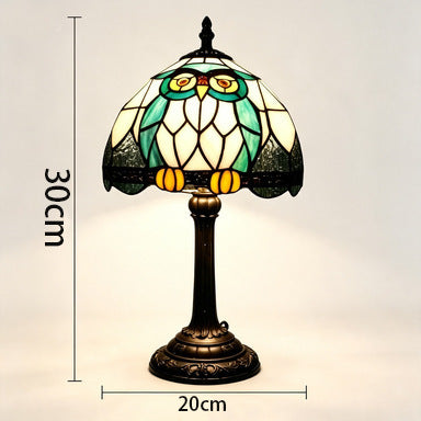 Lampe de table en résine peinte à la main