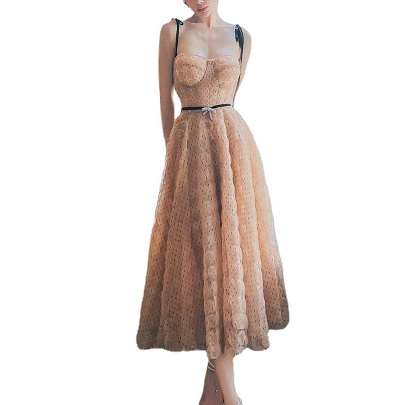Robe longue et mince
