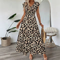 Robe à motifs citronnés