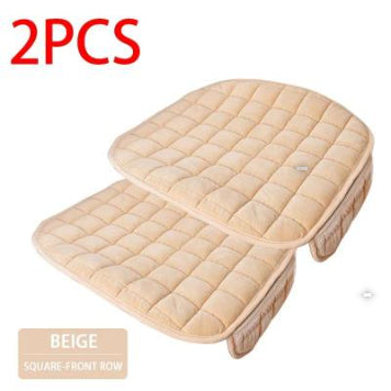 Siège de voiture Coussin de siège chaud d'hiver Non-dérapant Siège avant universel Respirant Coussin