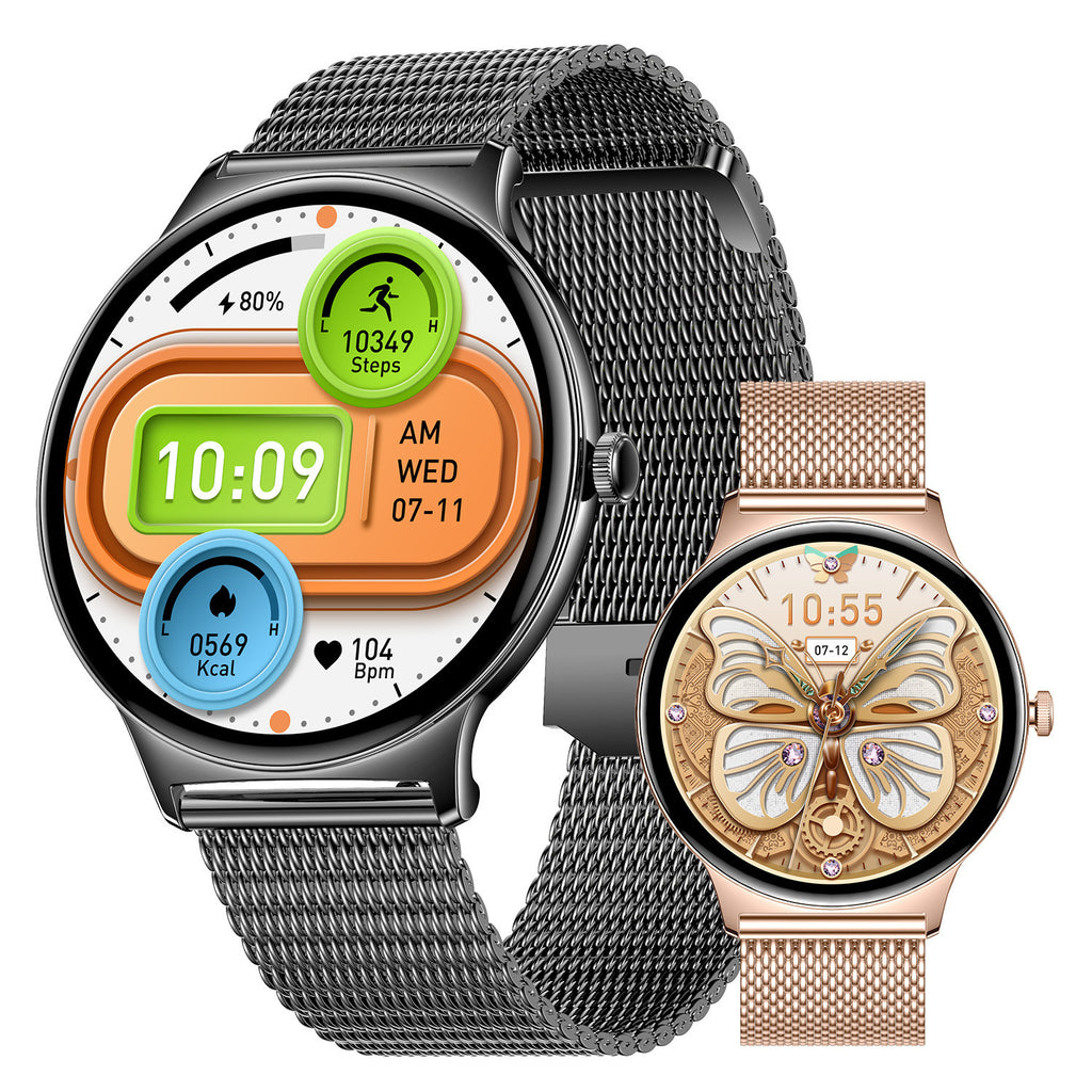 V89 Montre intelligente ultra-mince Bluetooth appel plein écran HD