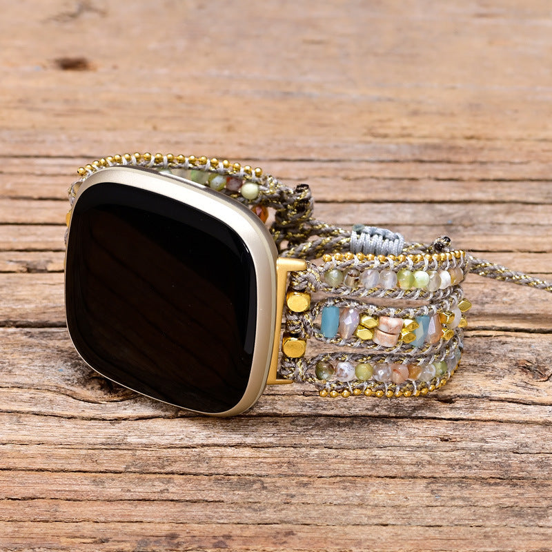 Bracelet de montre Phoebe de style bohème naturel et vintage