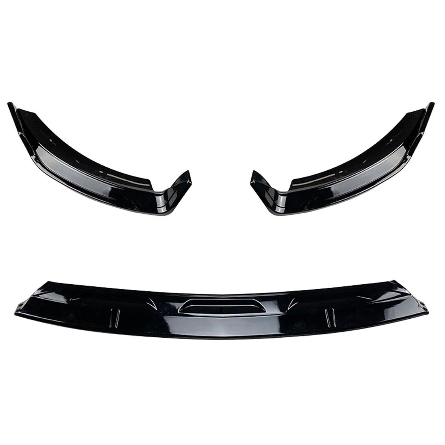 Gloss Black Front Spoiler Lip M Ercedes Classe GLE W167 C167