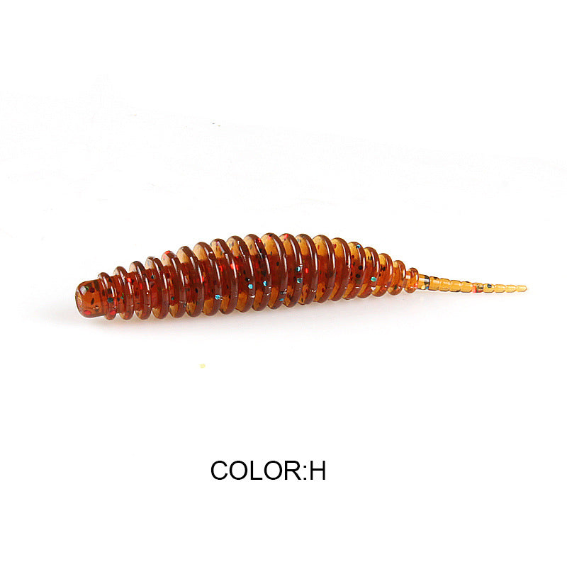 Micro Luer Soft Lure Soft Worm Fishing Topmouth Culter Mandarin Fish Weever Lure