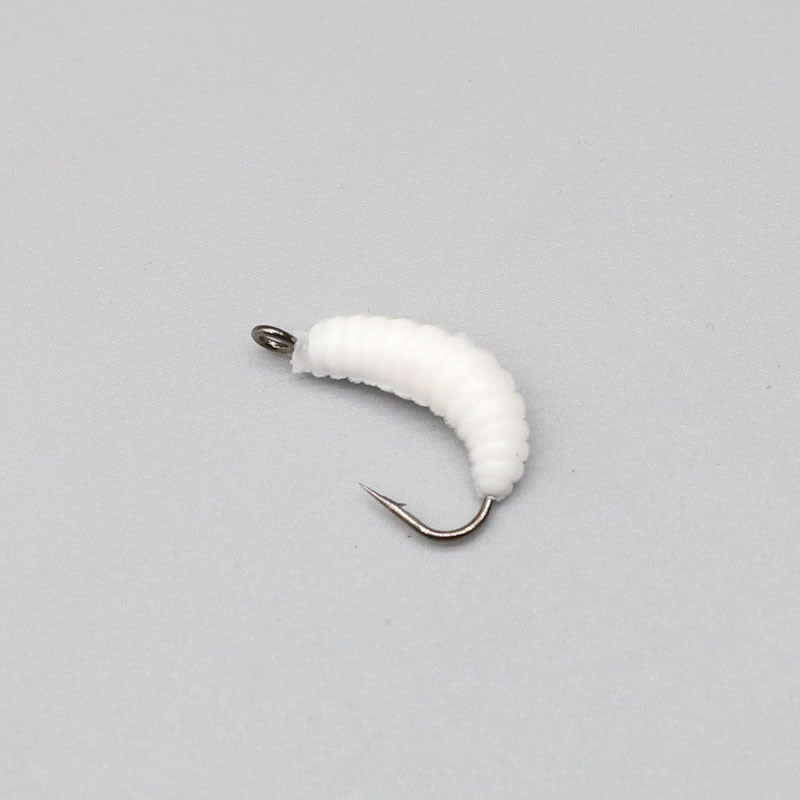 Lure avec combinaison de vers de repas au crochet