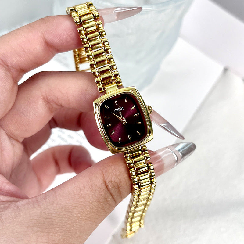 Niche Haute-Fin Petite montre en or