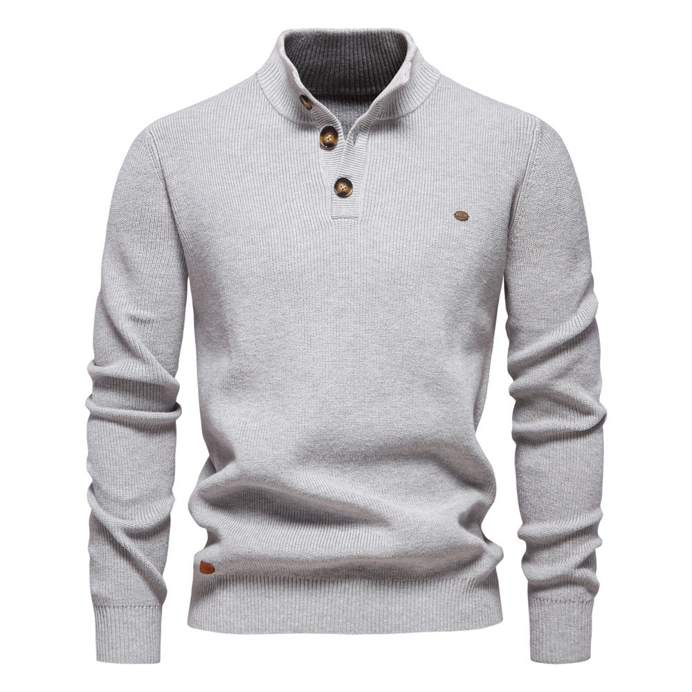 Chandail d'automne et d'hiver pour hommes de taille européenne
