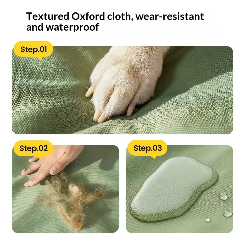 Lit pour animaux verts de l'Armée