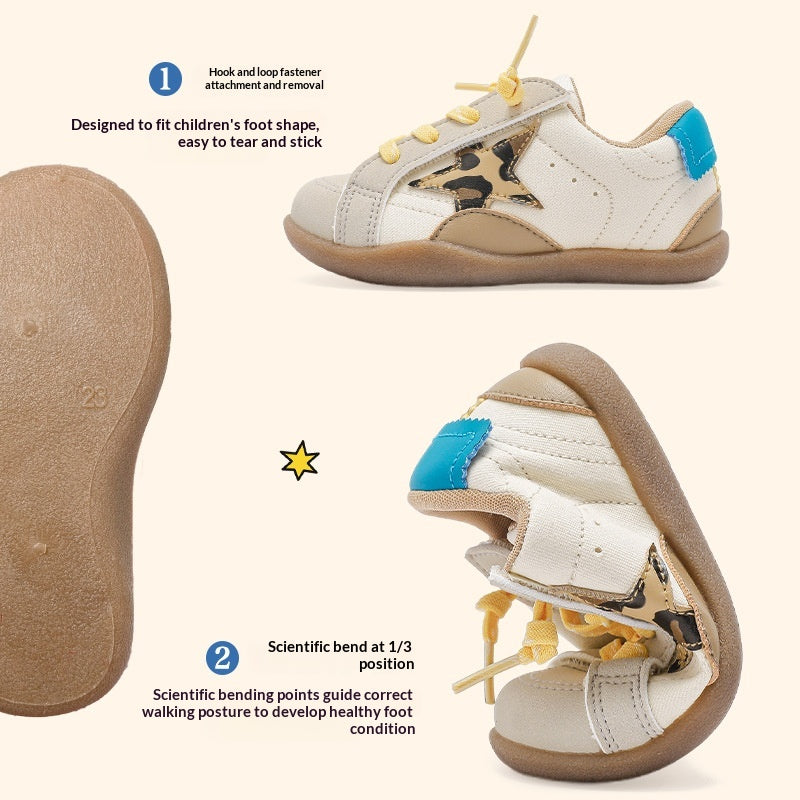 Enfants Sneakers Chaussures de Patinage avec Souple Soles Garçons Chaussures Respirantes d'été