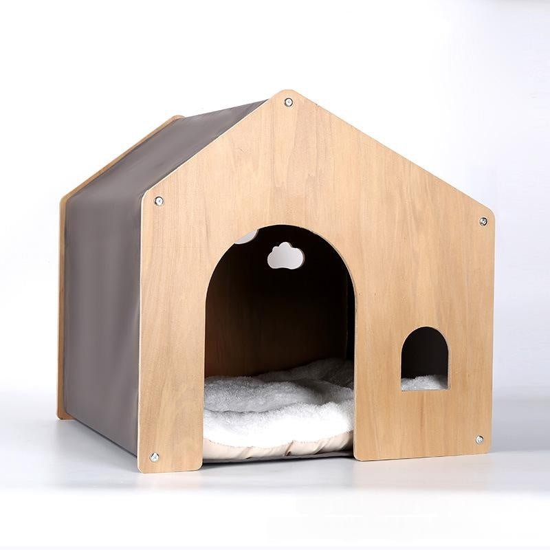 Meubles pour animaux en bois massif éco-friendly