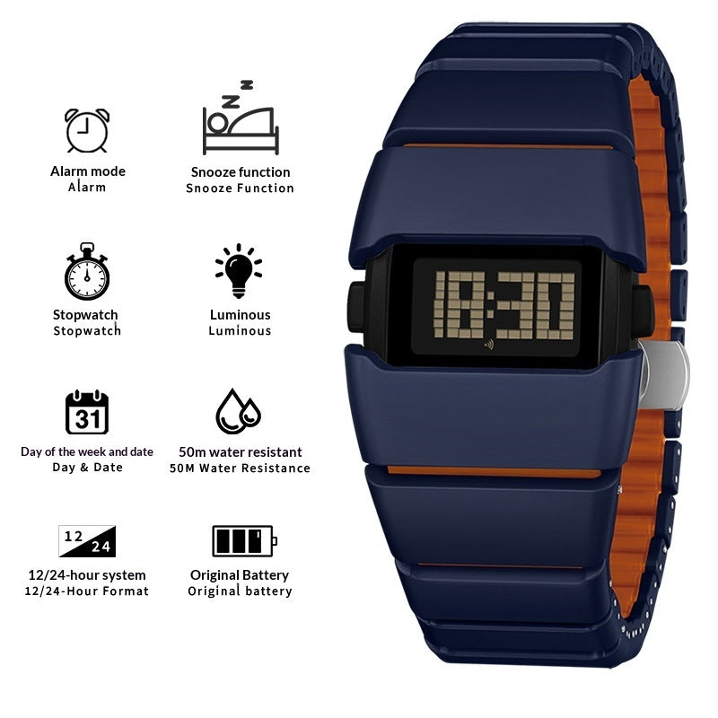 Sanda Y2K Montre Retro Millennium Montre numérique