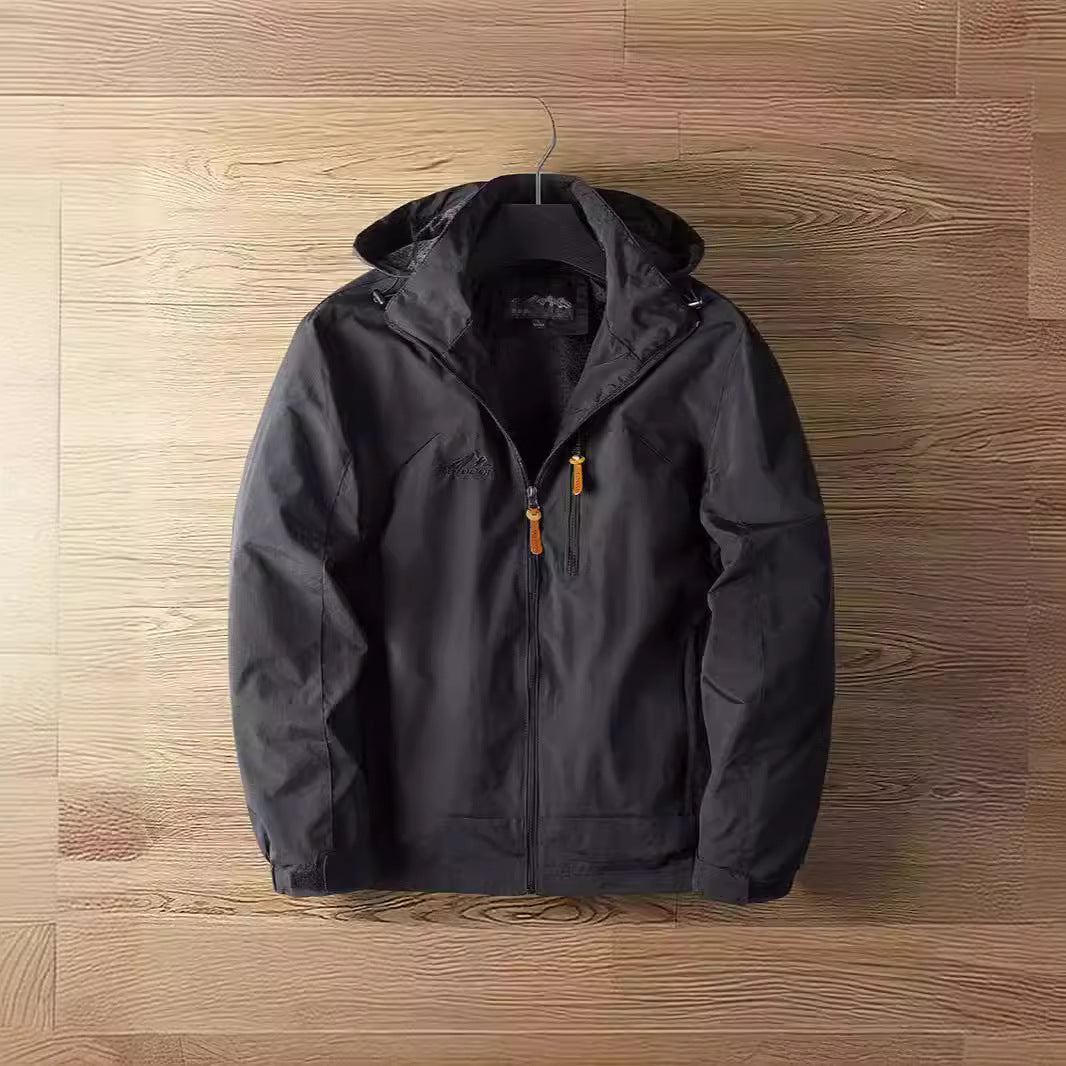 Veste de sport d'extérieur coupe-vent pour hommes