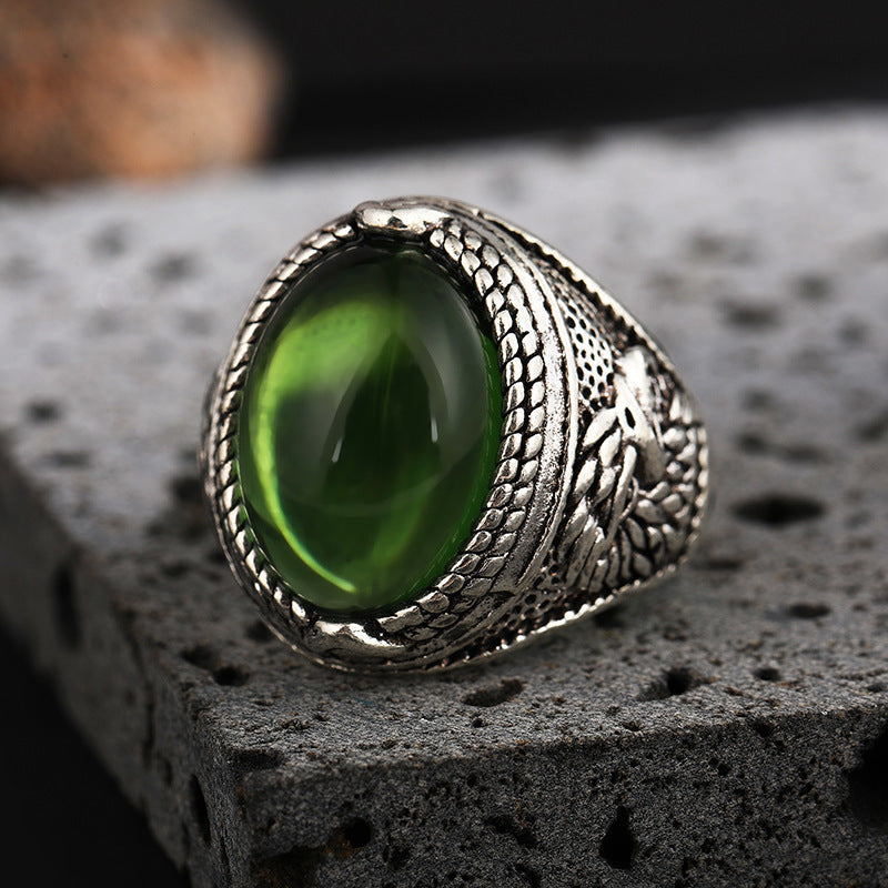 Bague homme électroplaqué mode et minimaliste