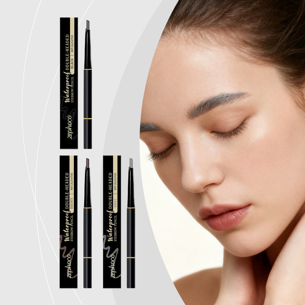Crayon à sourcils bi-long terme, renforçant les couleurs