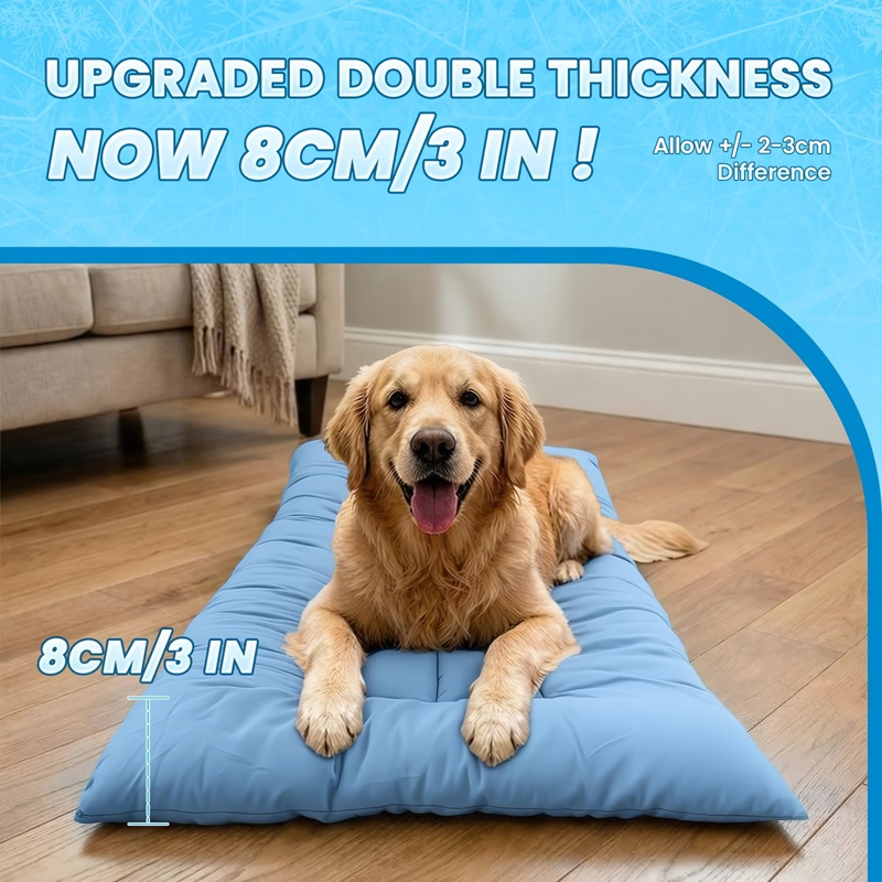 Lit de canapé pour chien extra-grand tapis de refroidissement d'été