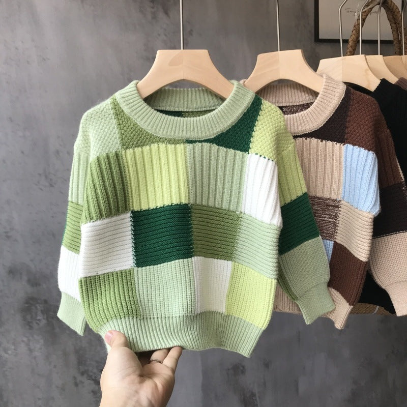 Garçons T-shirt de bas en peluche pour enfants