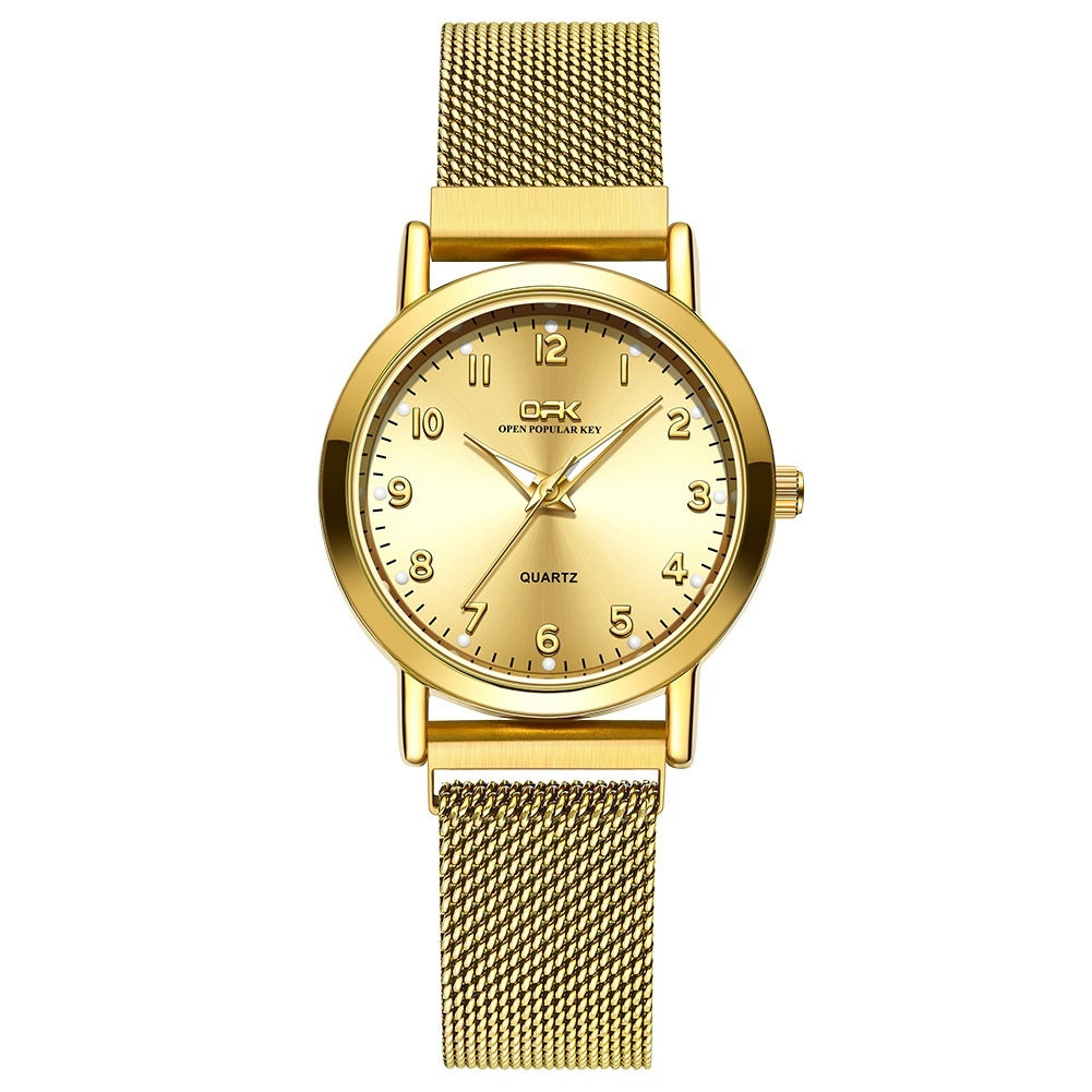 Montre pour femmes à quartz casual et élégant