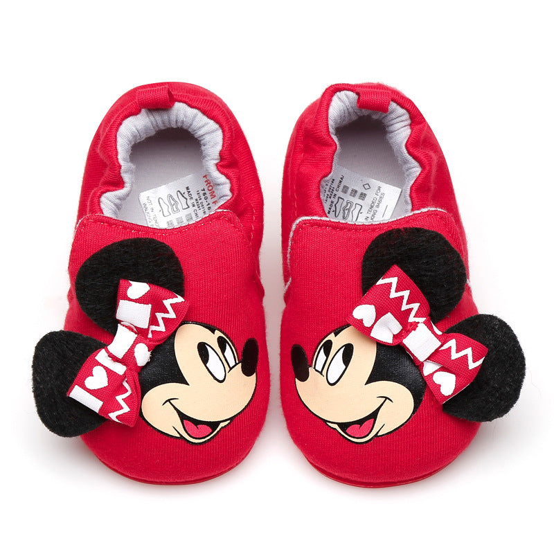 Bébé Soft Bottom Chaussures pour tout-petit 0-1-2 ans Vieux Garçons et Filles Mode Accueil Non-dérapant