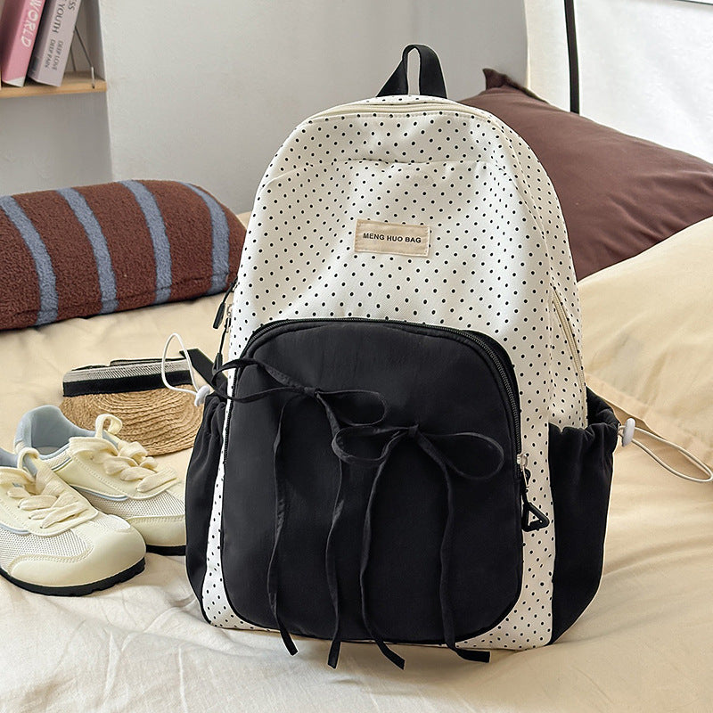 Sac à dos à pointes Preppy de style coréen