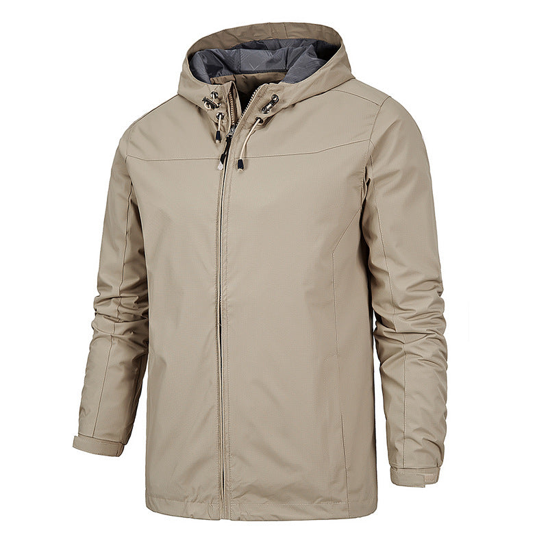 Outdoor Windproof et imperméable Veste d'alpinisme toute saison pour hommes