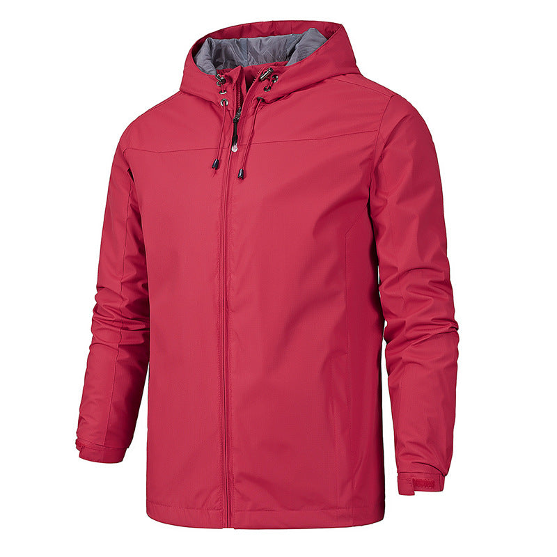 Outdoor Windproof et imperméable Veste d'alpinisme toute saison pour hommes