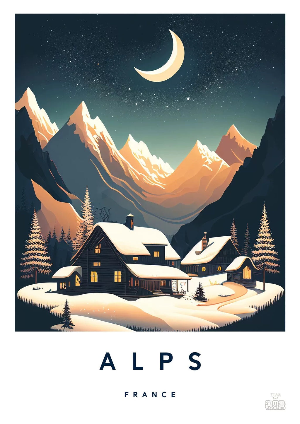 Décoration d'affiche de la ville européenne de voyage de Florence