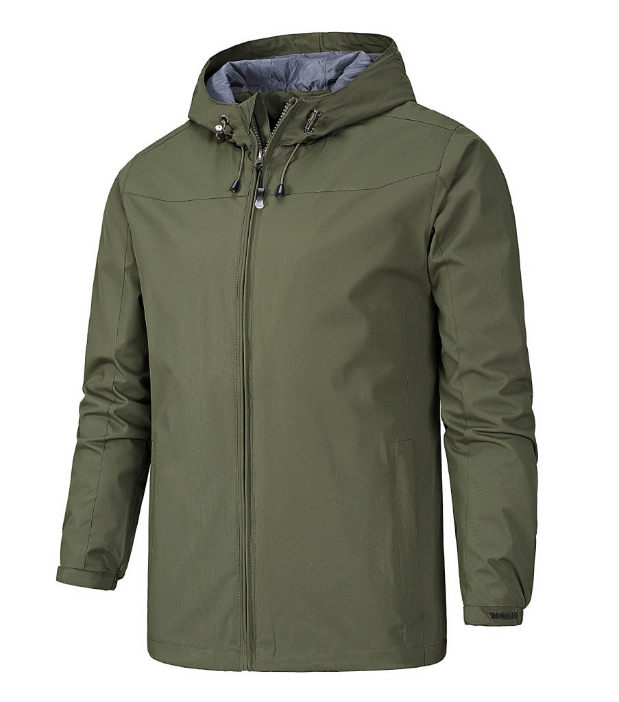 Outdoor Windproof et imperméable Veste d'alpinisme toute saison pour hommes