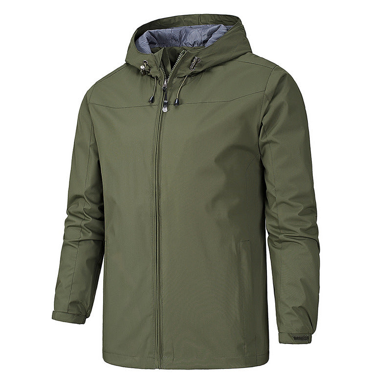Outdoor Windproof et imperméable Veste d'alpinisme toute saison pour hommes