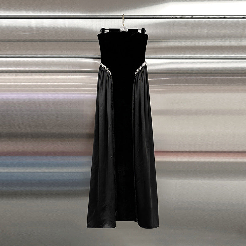 Designer une robe Maxi sans sangle pour les femmes
