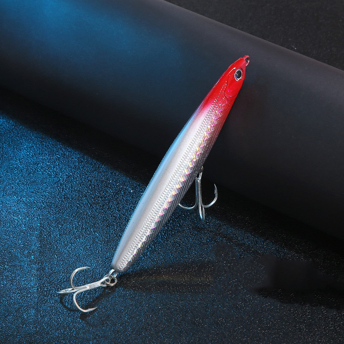 Crayon perlé Crayon pleine couche de natation Fausse queue Flying Ghost Pencil Fishing Tackle