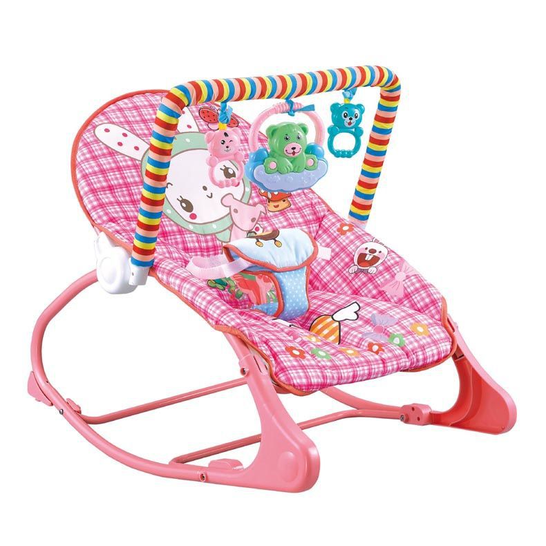 Baby Rocking Chair Baby Rocking Bed Portable pliable Coax avec Mosquito Net