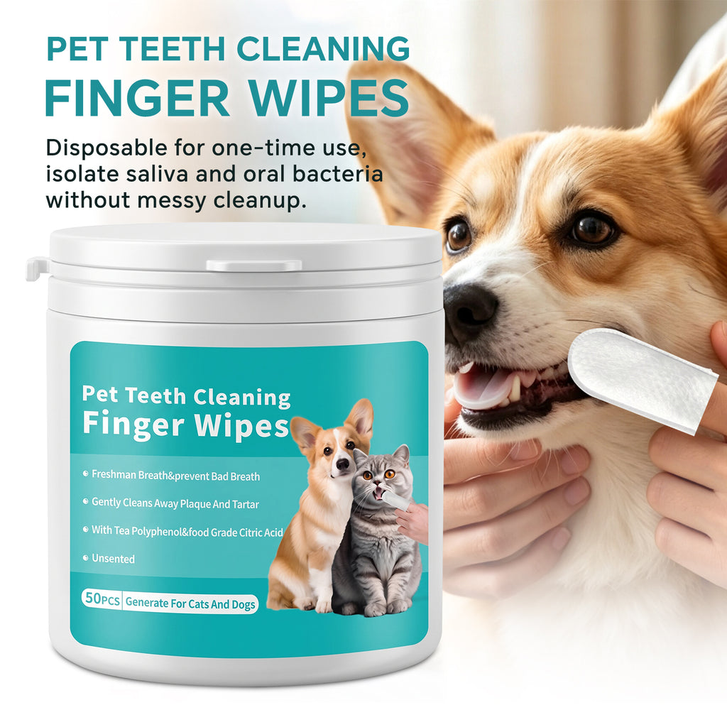 Seulement auto-pickup--nettoyage de dents wipes humides 50 pièces
